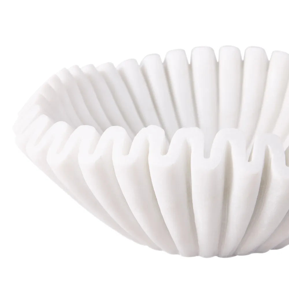 Marble Bowl : Rosette : White