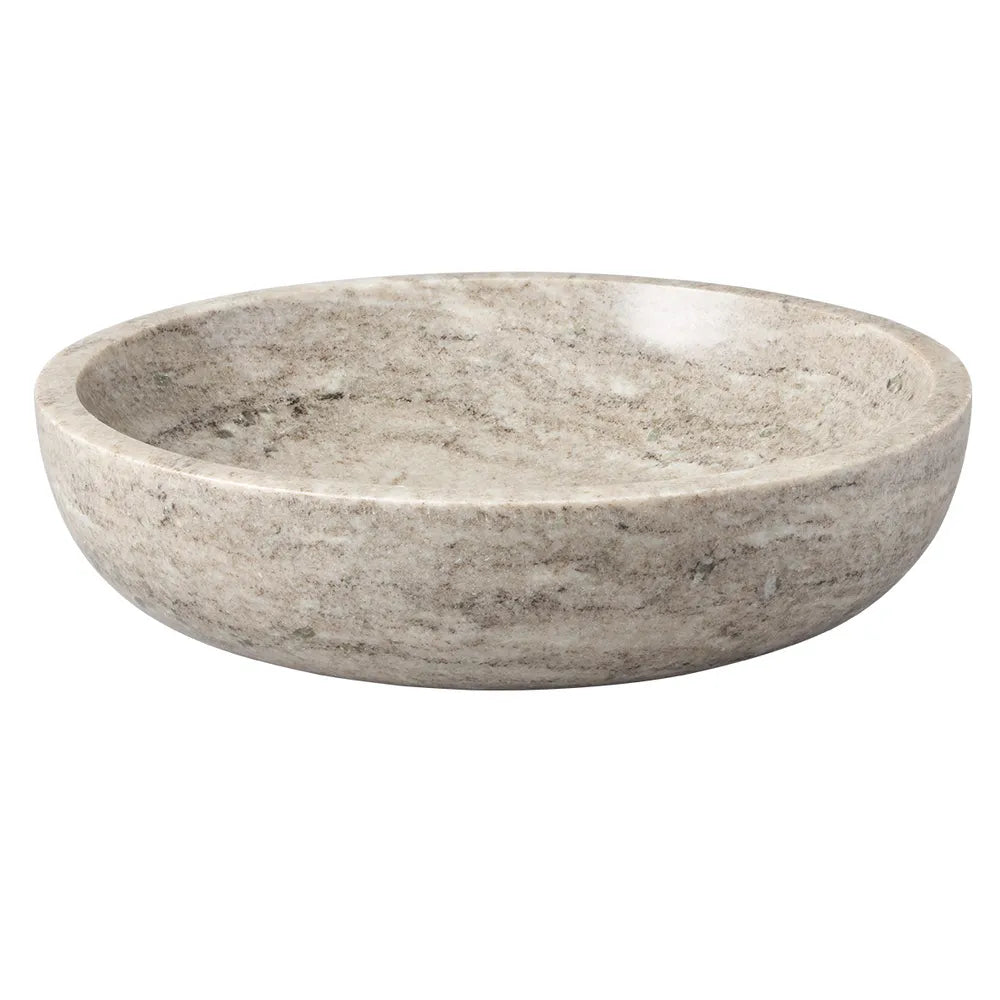 Marble Round Bowl : Beige