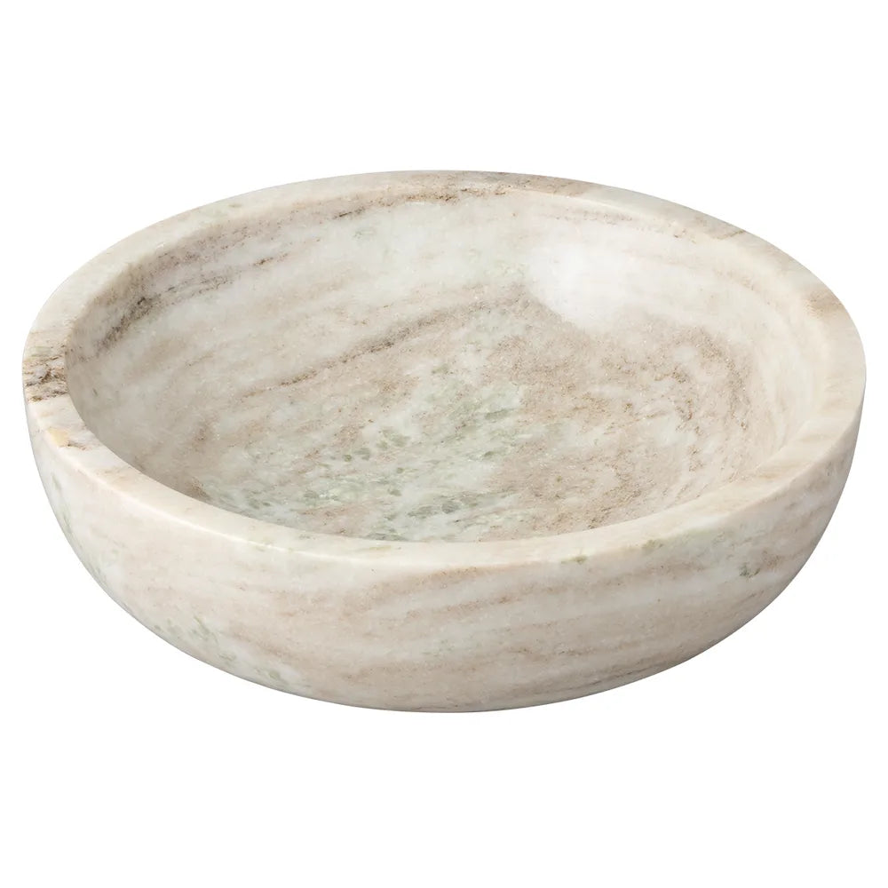 Marble Round Bowl : Beige