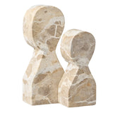 Marble Bookends : Capri : Beige
