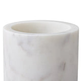 Marble Vase : Agean : White