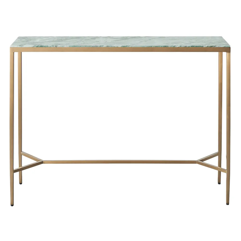 Marble Console Table : Green