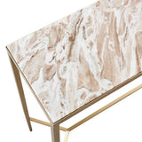 Marble Console Table : Rose