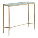Marble Console Table : Green