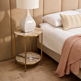 Marble Side Table : Rose