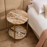 Marble Side Table : Rose