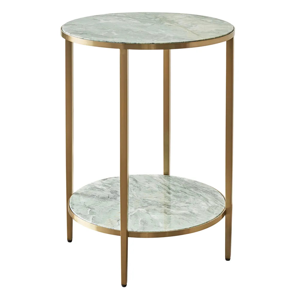 Marble Side Table : Green