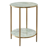 Marble Side Table : Green