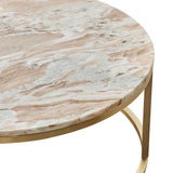 Marble Nesting Coffee Tables : Rose