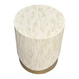 Solana Bone Inlay Side Table