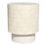 Sorrento Bone Inlay Side Table