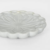 Marble Bowl : Gerbera : White