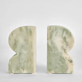 Marble Bookend : Green