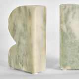 Marble Bookend : Green