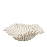 Marble Bowl : Lehriya : White