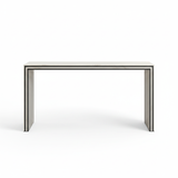 Bone Inlay Console : Stripe : Black