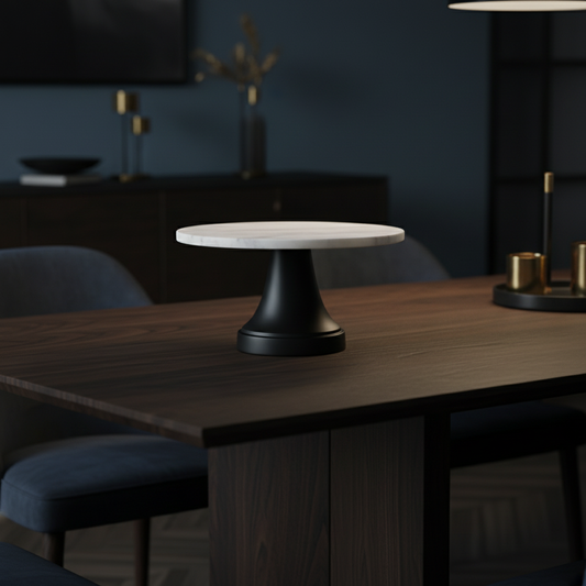 Marble Cake Stands - Set of 2