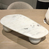 Marble Platter : White