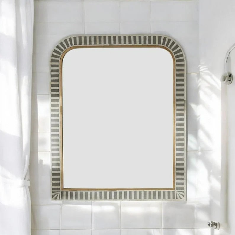 Waterfall Inlay Mirror
