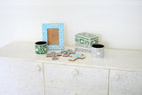 Bone Inlay Small Gift Box : Starburst : Dark Grey