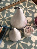 Marble Pear : White