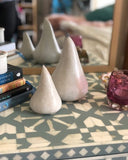 Marble Pear : White