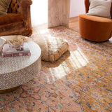 Mother of Pearl Inlay Round Coffee Table : Lady's Bedstraw : Grey