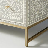 Bone Inlay 2 Door Buffet : Liana : Grey